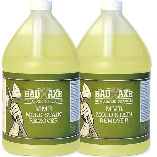 Bad Axe MMR Instant Mold Stain and Mildew Stain Remover - Professional Strength, Contractor Grade Cleaning Solution, Professional Quality Formula