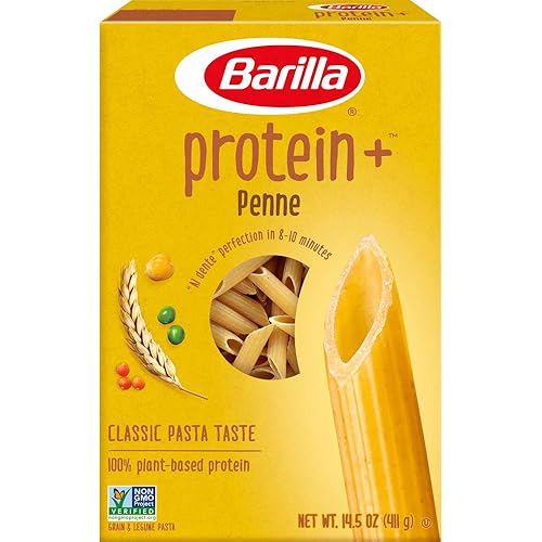 Barilla Plus Penne Pasta, 14.5 Ounce (Pack of 8)