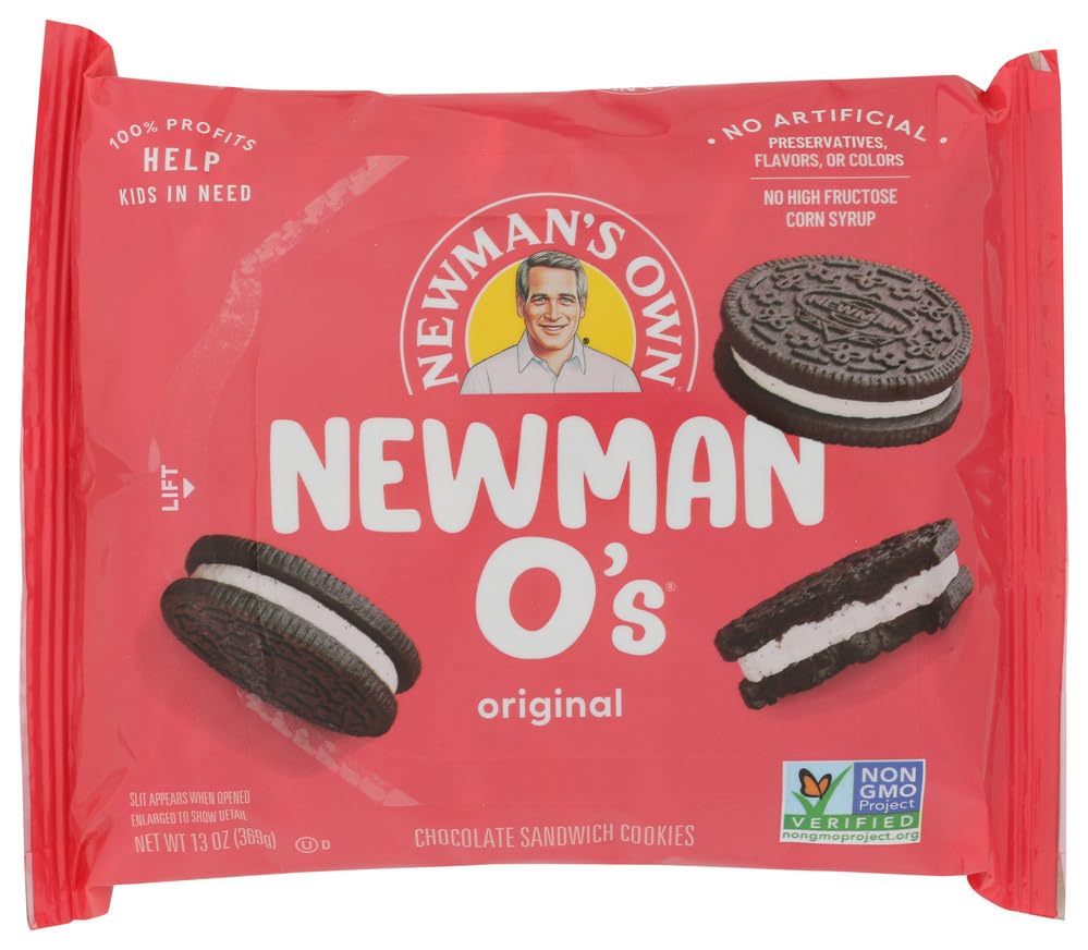 Newmans Own Original Newman O's Cookies, 13 OZ
