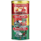 The Republic of Tea - Holiday Stackable Tea Tin, Seasonal Assortment, 36 Tea Bags