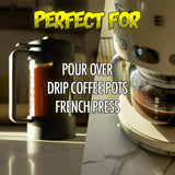 Cardiac Attack Coffee Co. - Light Roast Coffee, High Caffeine Arabica Coffee Beans, Smooth Flavor, Fresh Roasted Gourmet Coffee, Single Origin, Honey