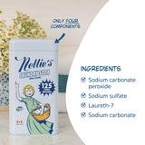 Nellie’s Laundry Soda 125 Loads - Laundry Powder Detergent - 4 Ingredients - No Residue - HE & Septic Safe - Made in Canada