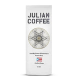 Julian Whole Bean Coffee, Specialty Grade Shade Grown Arabica. Single Origin From Puerto Rico. Medium Roast, Low Acid. 12oz.