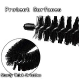 YISHARRY LI Dryer Vent Cleaner Kit Brush-2 Pack Clothes Lint Trap 30 Inch Long Flexible Pipe Refrigerator Coil Brush