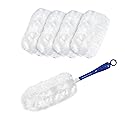 LOLA 360 Duster Starter Kit, Includes 1 Handle w/ 5 Duster Refills, Dust-Catching Fibers, Ergonomic Handle, Comparable to Other 360 Dusters