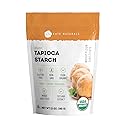 Kate Naturals Tapioca Starch Flour for Baking, Cooking & Boba Pearls (12oz, Organic, Non-GMO, Gluten Free)