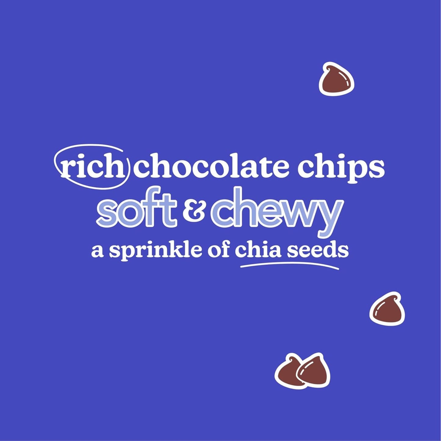 Love and Chew Superfood Chocolate Chia Cookie, 2 OZ