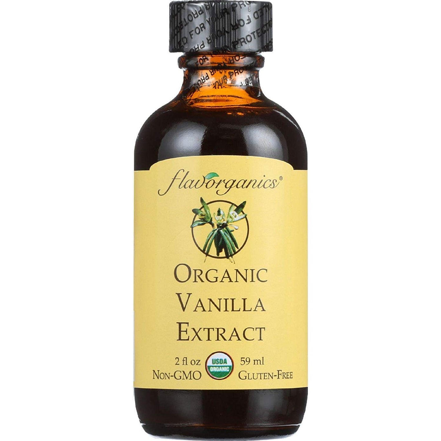 FLAVORGANICS Organic Vanilla Extract - 2 FZ - CS x12