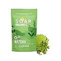 Soar Organics - Culinary Grade Matcha Green Tea Powder - Authentic Japanese Origin - For Lattes, Smoothies & Baking (3.52 oz)