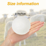 Shuielai 6pc Wool Dryer Balls, Dryer Balls for Laundry, Reusable Wool Dryer Balls