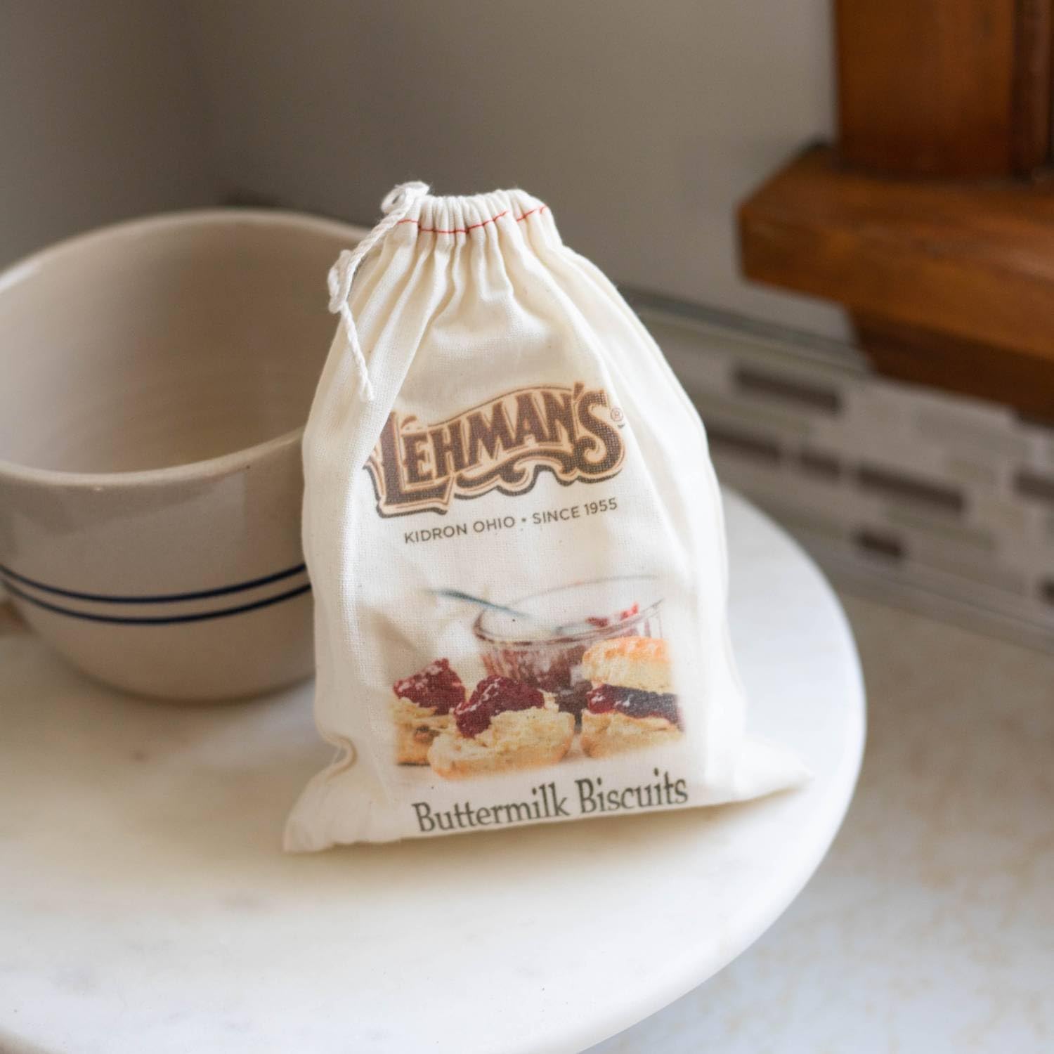 Lehman's Biscuit Mix, Quick and Easy to Prepare and Bake, Hot Delicious 10.25 oz Gift Bag, Traditional Buttermilk