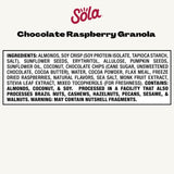 SOLA Granola, Low Carbs, Gluten free (Chocolate Raspberry, 11 Ounce (Pack of 1))