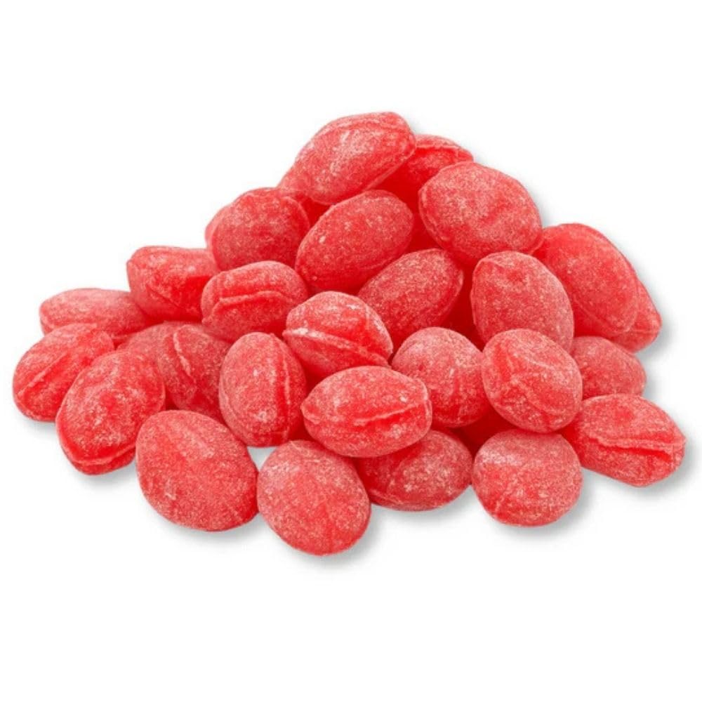 Sanded Wild Cherry Hard Candy, Old-Fashioned Fruit Drops - 5 lb (Approx. 350 pieces)
