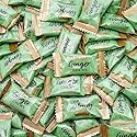 Ginger Candy Chews for Nausea Relief 1 lb - 100% Natural Original Flavor, Individually Wrapped, Bulk