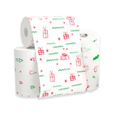 Renova Kitchen Paper Towel Jumbo Roll 2-ply 120 Sheets (Christmas, 3 Rolls)