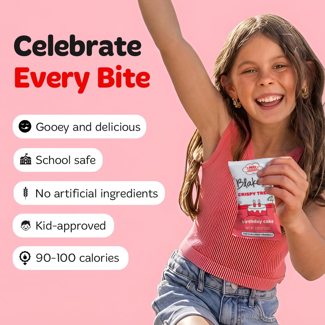 Blake’s Seed Based Crispy Treats - Variety Pack (24 Count), Vegan, Gluten Free, Nut Free & Dairy Free, Healthy Snacks for Kids or Adults, School