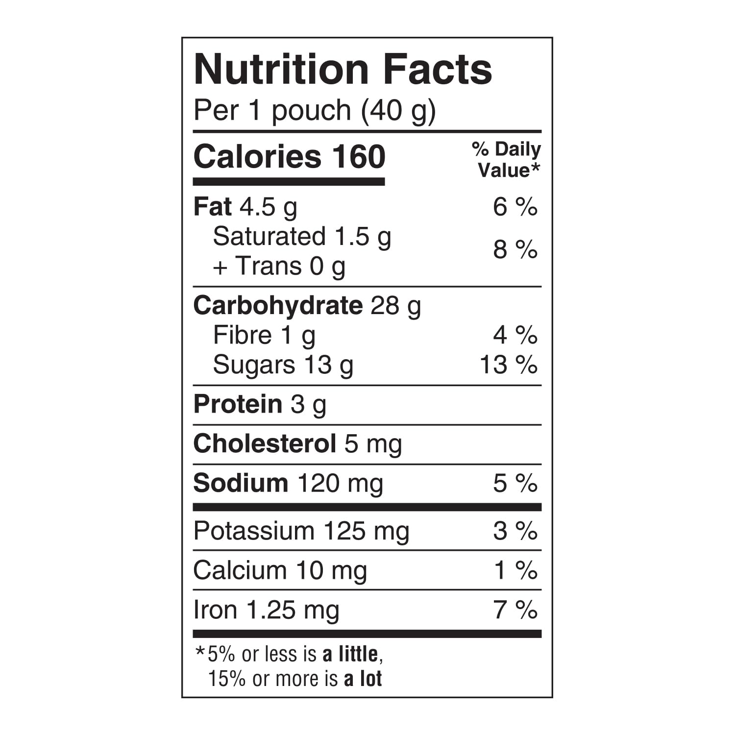 Dare Bear Paws Brownie Cookies, 6 Pouches per Box - 240g/8.5 oz., Box (Imported from Canada)