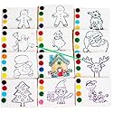 1 Christmas Paint Your Own Cookie. TONS OF DESIGNS TO CHOOSE FROM! Themed Holiday Favors or Party, Stocking Gift!