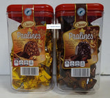 Choceur Pralines Dark Chocolate and Milk Chocolate Hazelnut 12.34oz 350g (Two Tubs)