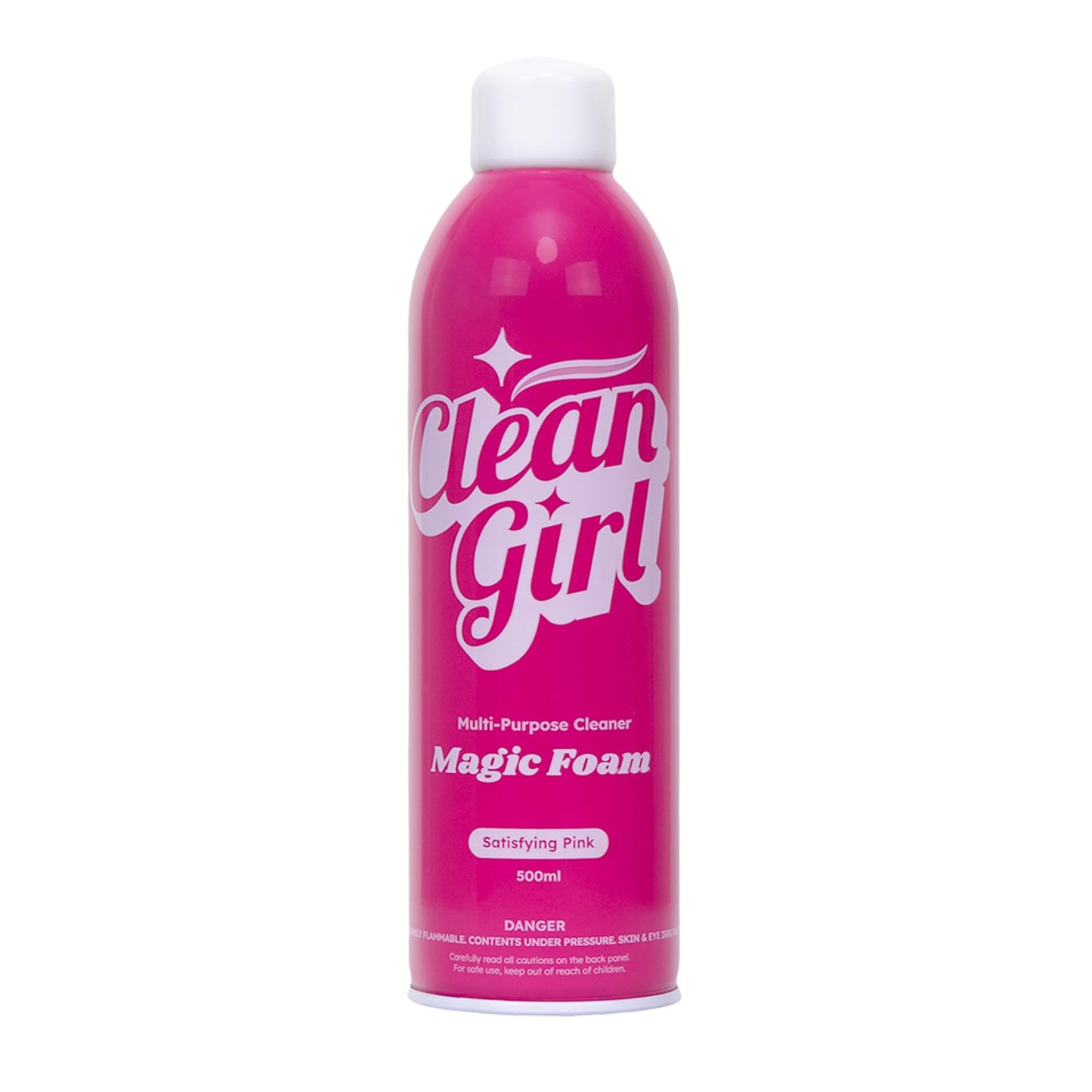 Clean Girl Magic Foam - Satisfying Pink Foaming All-Purpose Cleaner - 500ml