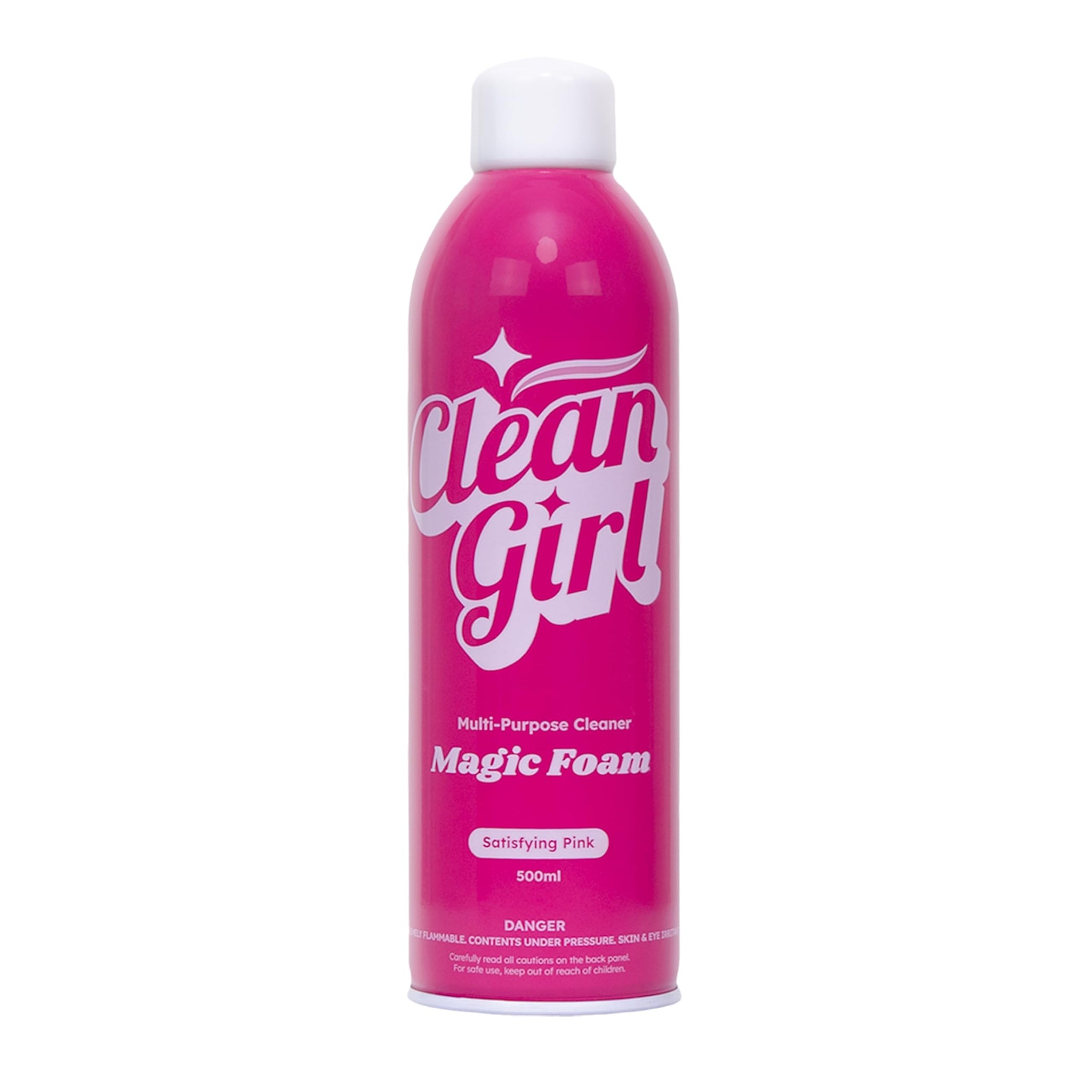 Clean Girl Magic Foam - Satisfying Pink Foaming All-Purpose Cleaner - 500ml