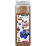 Badia Organic Ground Flax Seed, 16 Ounce - 4 per case.
