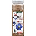 Badia Organic Ground Flax Seed, 16 Ounce - 4 per case.