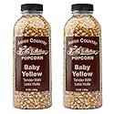 Amish Country Popcorn | 2-14 oz Bottles | Baby Yellow Popcorn Kernels | Old Fashioned, Non-GMO and Gluten Free (2-14 oz Bottles)