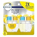 Febreze Plug In Air Freshener, Odor-Fighting Scented Oil Refill, Kitchen Odor Fighter, 2 Refills