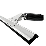 MRDARENSU 14-inch Squeegee for Shower Glass & Window Cleaning, Professional Stainless Steel Squeegee with Durable Handle for Streak-Free Glass