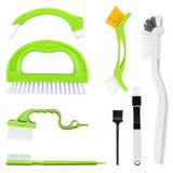 8 Pack Grout Cleaner Brush, Hand-held Groove Gap Cleaning Tools Tile Joint Scrub Brush to Deep Clean, Household Cleaning Brushes for Window Door