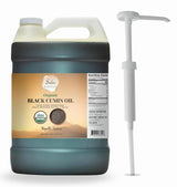 1 GALLON- 100% Pure Unrefined Extra Virgin Black Cumin Oil