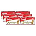 Suzie's Organic Saltines Crackers|Salted w/Extra Virgin Olive Oil|Low Saturated Fat|Healthy Gourmet Baked Vegan Snack for Adults & Children| 6 Packs