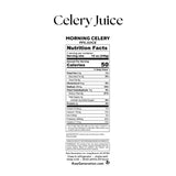 Raw Generation 100% Raw Celery Juice - Improves Acid Reflux and Gut Health | Single Ingredient | Never From Concentrate (18 Bottles)