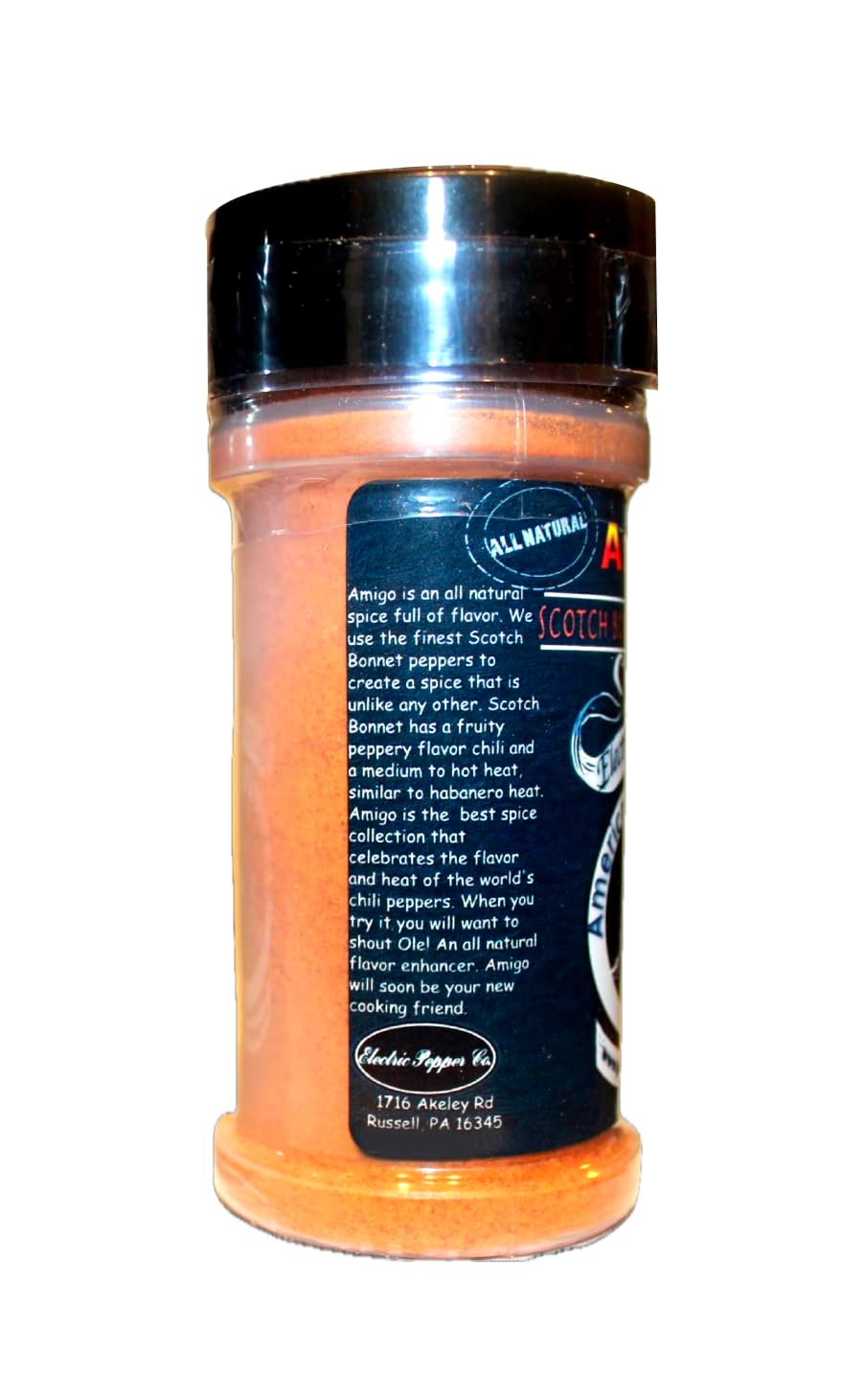 Spice Gift Set Chili Pepper Powder Habanero Scotch Bonnet Serrano Chipotle Amigo Hot