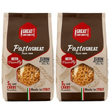Low Carb Pasta, Great Low Carb Bread Company, 8 oz. (Elbows) (Original Version) (Original Version (2-Bundle))