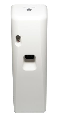 Big D 757 Light-Activated Aerosol Dispenser, White, Covers Space of 6000 cu ft - Automatic air freshener ideal for restrooms, offices, schools