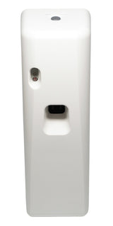 Big D 757 Light-Activated Aerosol Dispenser, White, Covers Space of 6000 cu ft - Automatic air freshener ideal for restrooms, offices, schools