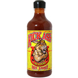Kick Ass Jalapeno Hot Sauce Bottle - 18 oz. - Gourmet Gift for the Hot Sauce Fan - Perfect for Chicken Wings and Breakfast Burritos - Try if you dare