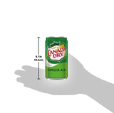 Ginger Ale Mini Soda Cans, 7.5 oz Soft Drinks Bulk Snacks Pack, Small Refrigerator & Snack Pantry Drink 12 Count Beverage Kitchen Supplies