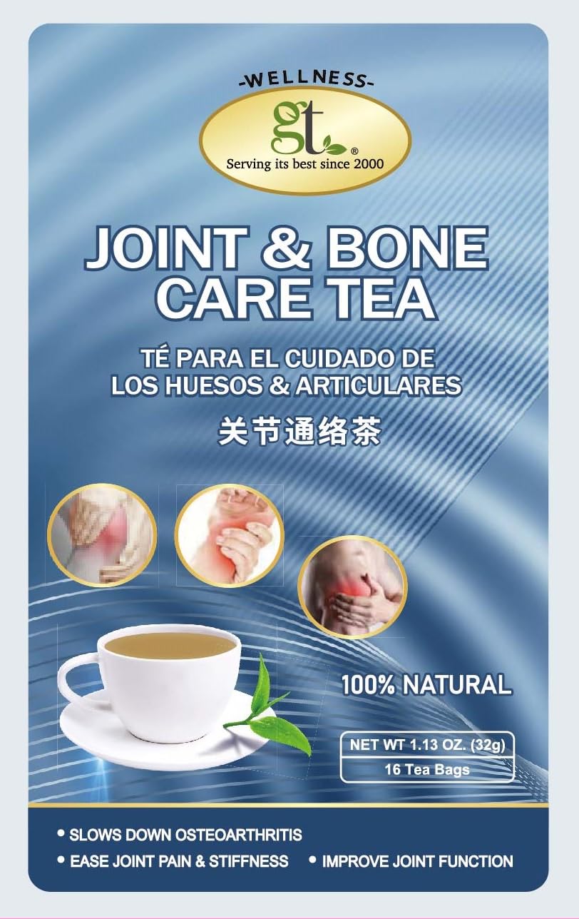 GT Joint & Bone Care Tea, 1.13 Ounce Box (16 Tea Bags)