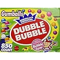 Dubble Bubble-Gumballs 1" in Diameter Variety Pack, 850 Gumballs