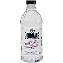Goodman's White Vanilla Clear Double Strength Artificial Flavor - Gluten-Free, Non-GMO, Kosher, Low Carb & Low Calorie - Vanilla Flavor Ideal