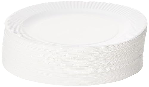 Paper Plates 15cm - Pack of 100 | 6inch Paper Plates, Disposable Plates, Party Plates