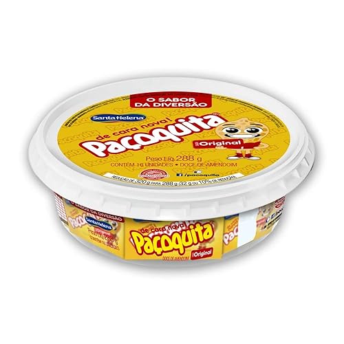 Paçoquita Amendoim Doce 288g | Peanut Candy bar 11.2oz