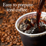 CoolBrew Mocha 6 Pack - 16 DRINKS PER BOTTLE - Fresh Cold Brew Liquid Concentrate - For Iced or Hot Coffee, Unsweetened, No Preservatives