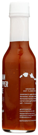 Kauai Juice Co, Sauce Hot Fermented Chocolate Habanero, 5 Fl Oz