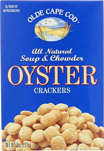 Olde Cape Cod Oyster Crackers, Soup & Chowder, Multi-Pack, 8 oz, (pack of 2)