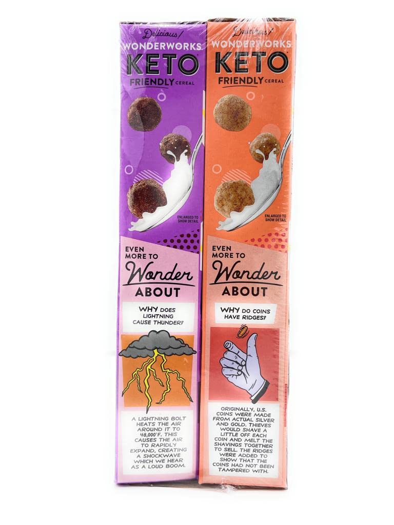 General Mills Wonderworks Keto Friendly Cereal (Pack of 2)