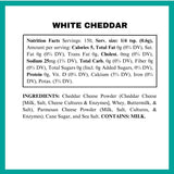 White Cheddar Popcorn Seasoning | Real Gourmet Cheesy Low Sodium Popcorn Seasoning | Dell Cove Spices - One Pound Bundle of Five